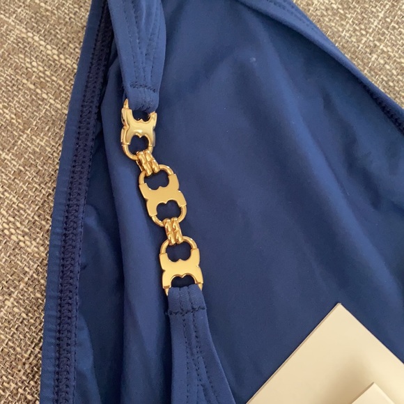 Tory Burch Gemini Link Bikini Bottom L NWT - Picture 2 of 6
